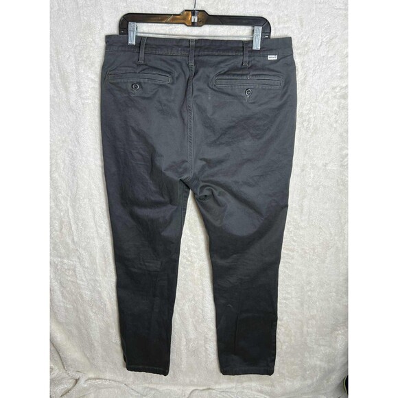 Levis Chino Pants Slim Mens 36x30 Dark Gray 24888 S40196 - Picture 2 of 7